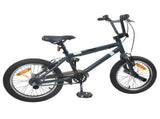 BMX Bike 16 Inches for 5-8 Years Old Dark Grey 42009709