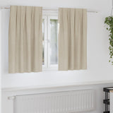 Blackout Curtains 2 pcs Cream 140 x 140 cm Velvet 4107183
