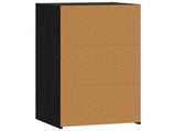Sideboard Black Oak 50 x 41 x 93 cm Engineered Wood 8010936