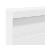 Bookcase Bed with Headboard White 180 x 200 cm Engineered wood 3335744