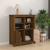 Sideboard Honey Brown 83x41.5x100 cm Solid Wood Pine 821515