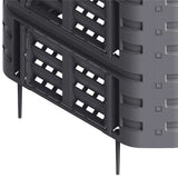 146278 Garden Composter Black 93,3x93,3x146 cm 1000 L