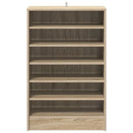 Shoe Cabinet Sonoma Oak 60x35x92 cm Engineered Wood 808948