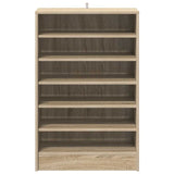 Shoe Cabinet Sonoma Oak 60x35x92 cm Engineered Wood 808948