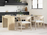 Dinning Table 180 x 85 x 75 cm Engineered Wood Sonoma Oak 3424941
