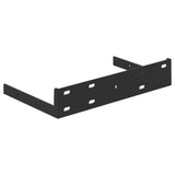 Wall Corner Shelves 4 pcs Concrete Grey 25x25x3.8 cm MDF 326635