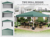 3 x 3 Pop Up Gazebo, UPF 30 with 2 Sidewalls, Leg Weight Bags and Wheeled Bag, Height T3398P314157
