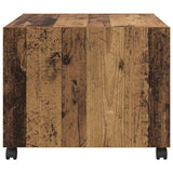 Coffee Table Old Wood 55 x 55 x 45cm Engineered Wood 880468
