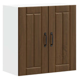 Kitchen Wall Cabinet Lucca Brown Oak Engineered Wood 853824