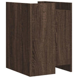 Bedside Cabinet Brown Oak 45x50x65 cm Engineered Wood 848310