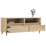 TV Cabinet Sonoma Oak 100x34.5x44.5 cm Engineered Wood 831231