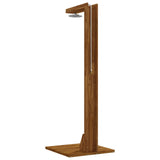 Outdoor Shower 210.5 cm Solid Acacia Wood and Stainless Steel 903122