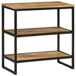 Console Table 70x35x70 cm Solid Rough Wood Mango 374074