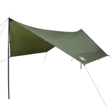 Camping Tarp Olive Green 462x306x211 cm Waterproof 4009609