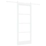 Sliding Door Manual White 86 x 211 cm Wood and metal 3332426