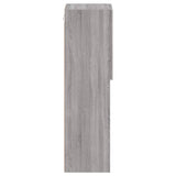 TV Cabinets with LED Lights 2 pcs Grey Sonoma 30.5x30x102 cm 837026