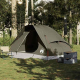 Camping Tent Dome 4-Person Brown Waterproof 4009643