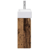 Bathroom Vanity Unit with Tap Old Wood 45.5 x 25.5 x 84 cm 889499