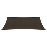 ZNTS Sunshade Sail 160 g/m² Brown 5x8 m HDPE 311798