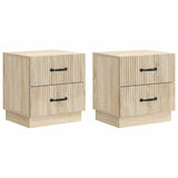 Bedside Cabinet 2 pcs Sonoma Oak 43 x 34.5 x 44.5 cm 895220