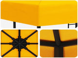 Gazebo 3 x 3 m Yellow Polyester and Steel 190 gsm 900332
