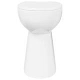 Rimless Toilet 7 cm Extra Height Soft Close Ceramic White 145779
