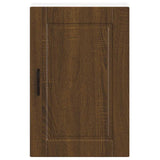 Kitchen Wall Cabinet Porto Brown Oak Engineered Wood 854034