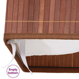 Bamboo Storage Boxes 4 pcs Brown 320768