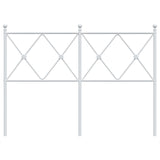Metal Replace Headboard White 120cm 376582