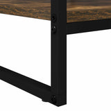 Coffee Table Smoke Oak 80 x 50 x 40 cm Engineered Wood 886440