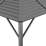 Gazebo with Roof 3x3 m Anthracite 315247