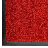 Doormat Washable Red 90x150 cm 323425