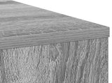 Desk with Drawer Grey Sonoma 100 x 40 x 75 cm Engineered Wood 8000457