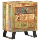 Bedside Cabinet 40x30x50 cm Solid Reclaimed Wood 320377