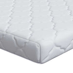Mattress with Coconut Layer White 200 x 120 cm PU Foam 4106384