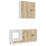 Kitchen Unit PORTO 5 pcs Sonoma Oak Engineered Wood 3438287