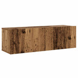 Wall Mounted TV cabinets 3 pcs Old Wood Engineered Wood 3328983