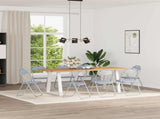Folding Chair 8 pcs Grey 48 x 43.5 x 81 cm Faux Leather 42029065