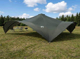 Party Tent Army green 600 x 600 x 400 cm Polyester and Steel 42028614
