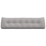 Back Pillow Cloud Grey 180 x 24 x 50 cm Fabric 42014570