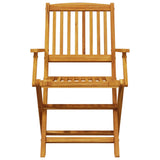 5 Piece Folding Garden Dining Set Solid Wood Acacia 3295248