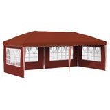 Pop-up Party Tent 575 x 289 x 245 cm Terracotta 42019798