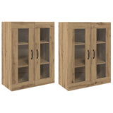 Wall Mounted Cabinets 2 pcs Artisan oak 69.5 x 34 x 90 cm 3394537