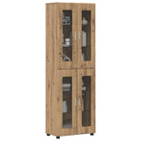 Highboard FLORIN Artisan Oak 60 x 35 x 182 cm Engineered Wood 3397913