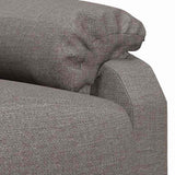 Recliner Chair Taupe Fabric 342458