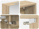 Bathroom Cabinet Set 3 pcs 120 x 14.5 x 70 cm Engineered wood 3403754