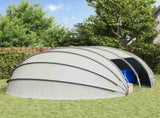 Pool Tent Dome Grey 538 x 440 x 204 cm 42001138