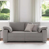 Sofa Taupe 180 x 77 x 82 cm Fabric 4105233