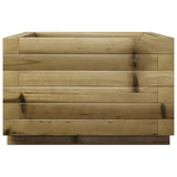 Garden Planter 40x40x26.5 cm Impregnated Wood Pine 847292