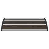 Door Canopy Black 120x75 cm PC 144823
